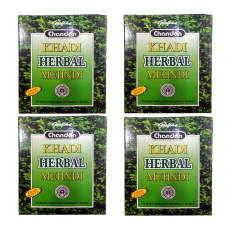 Khadi Pure Herbal Black Mehndi - 80g (Set of 4)